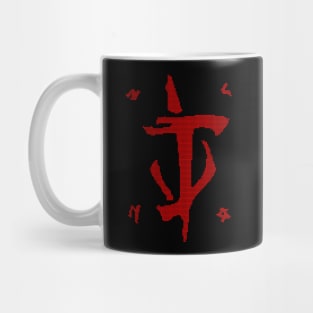 Eternal Slayer (Pixels with Black Outline) Mug